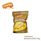 TOWN BUS BANANA CHIPS 170g　SALTY