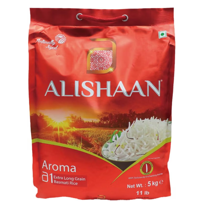 Basmati Rice ALISHAAN 5kg