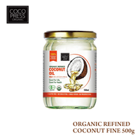 COCO PRESS ORGANIC REFINED COCONUT OIL 500g