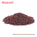 BROWN MUSTARD SEED (50g, 100g, 250g, 500g)