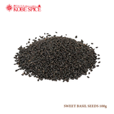 SWEET BASIL SEED (50g, 100g, 250g, 500g)