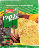 BIKANO KALI MIRCH PAPAD 200g (7 INCH)